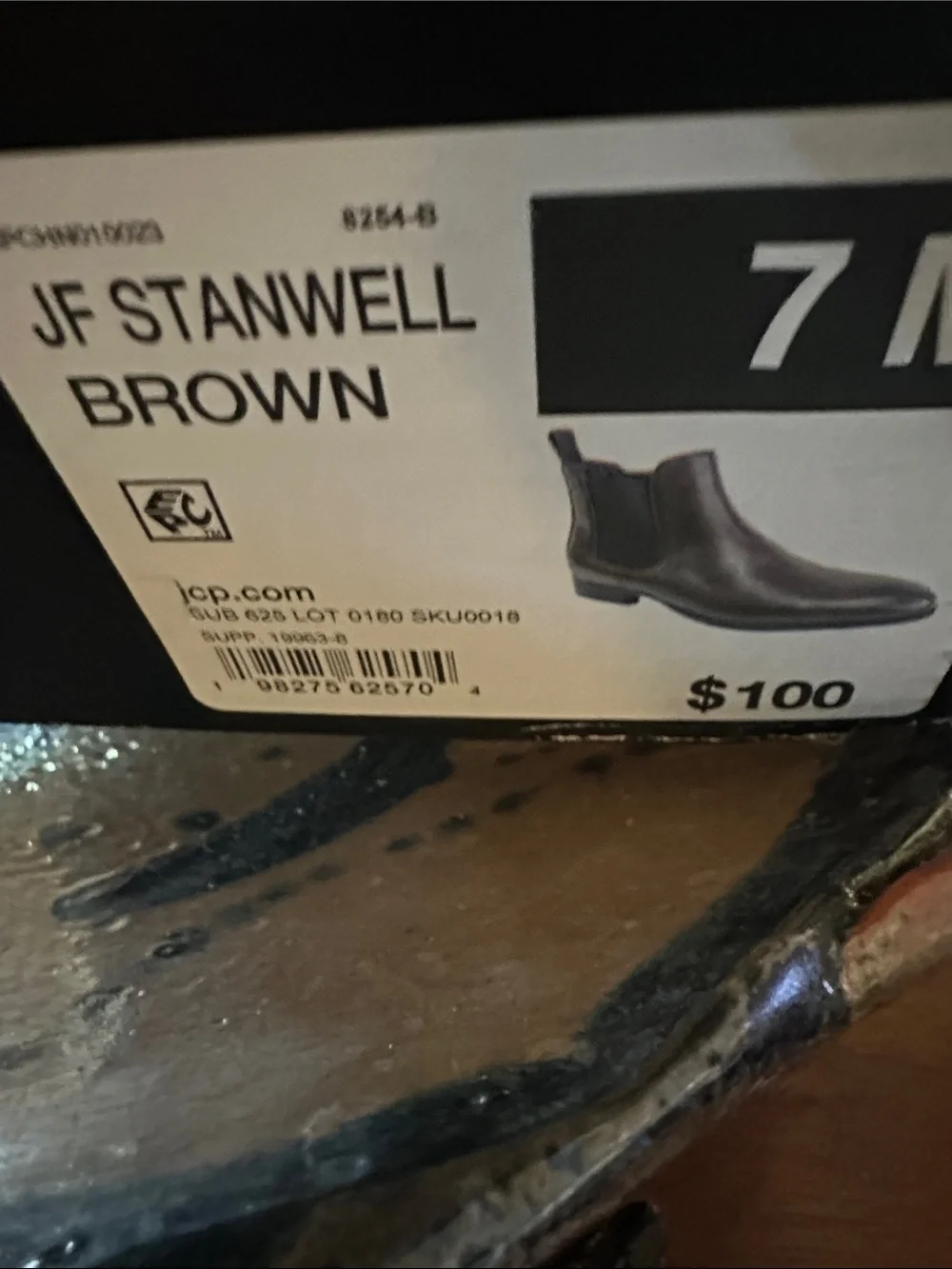 JF Stanwell Brown Chelsea Boots - Brown